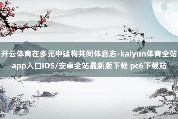 开云体育在多元中建构共同体意志-kaiyun体育全站app入口IOS/安卓全站最新版下载 pc6下载站