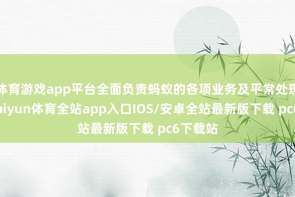 体育游戏app平台全面负责蚂蚁的各项业务及平常处理职责-kaiyun体育全站app入口IOS/安卓全站最新版下载 pc6下载站