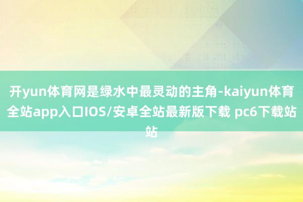 开yun体育网是绿水中最灵动的主角-kaiyun体育全站app入口IOS/安卓全站最新版下载 pc6下载站