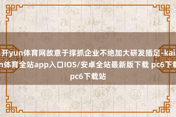 开yun体育网故意于撑抓企业不绝加大研发插足-kaiyun体育全站app入口IOS/安卓全站最新版下载 pc6下载站